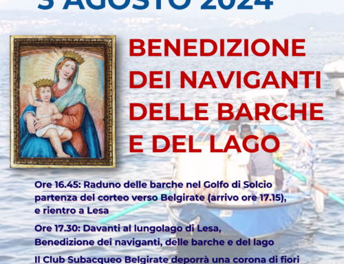 LESA – Benedizione dei Naviganti, delle Barche e del Lago (sabato 3 agosto)